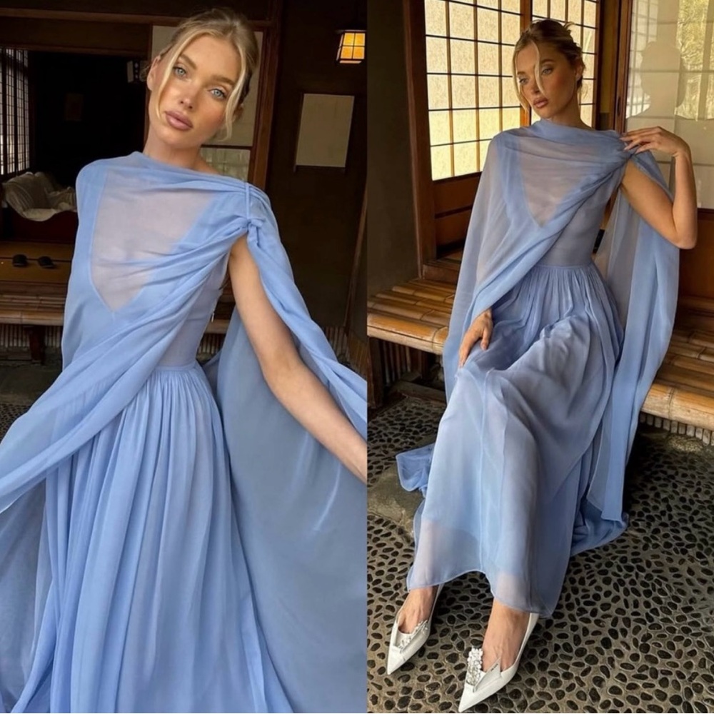 Helsa Women's Blue Maxi Dress